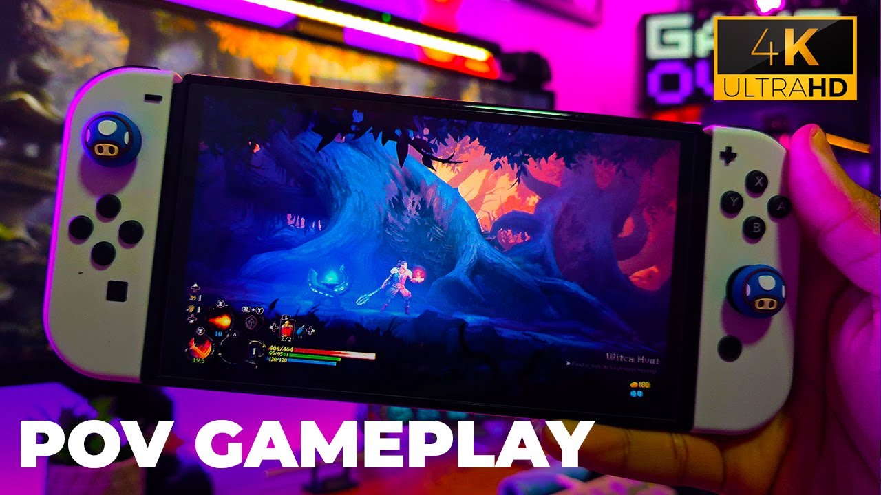 Primeiros minutos em MANDRAGORA WHISPER OF THE WITCH TREE  | Nintendo Switch OLED Gameplay