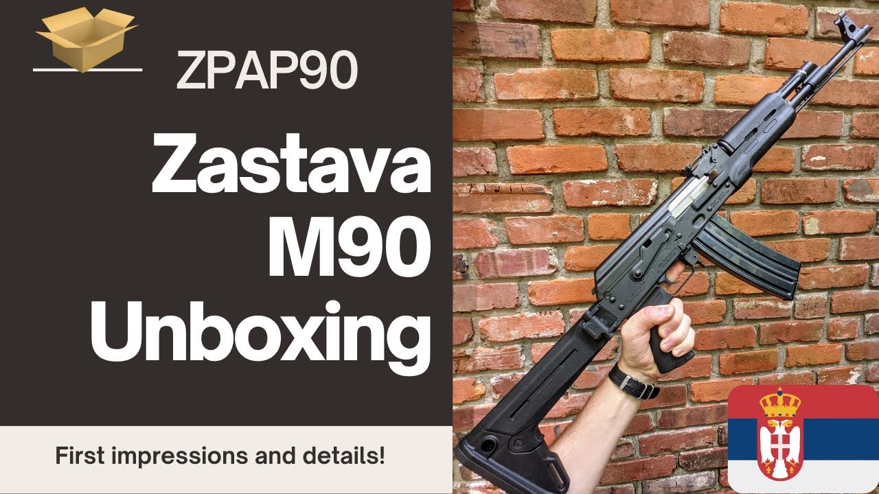 Zastava ZPAP90 223 AK Unboxing and First Impressions! Brand new!