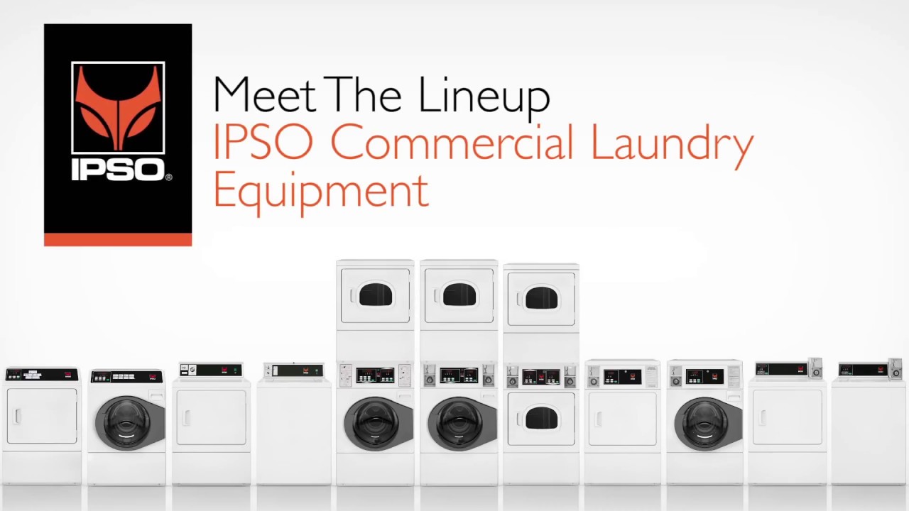 Meet The Range of IPSO Commercial Washing Machines and Dryers