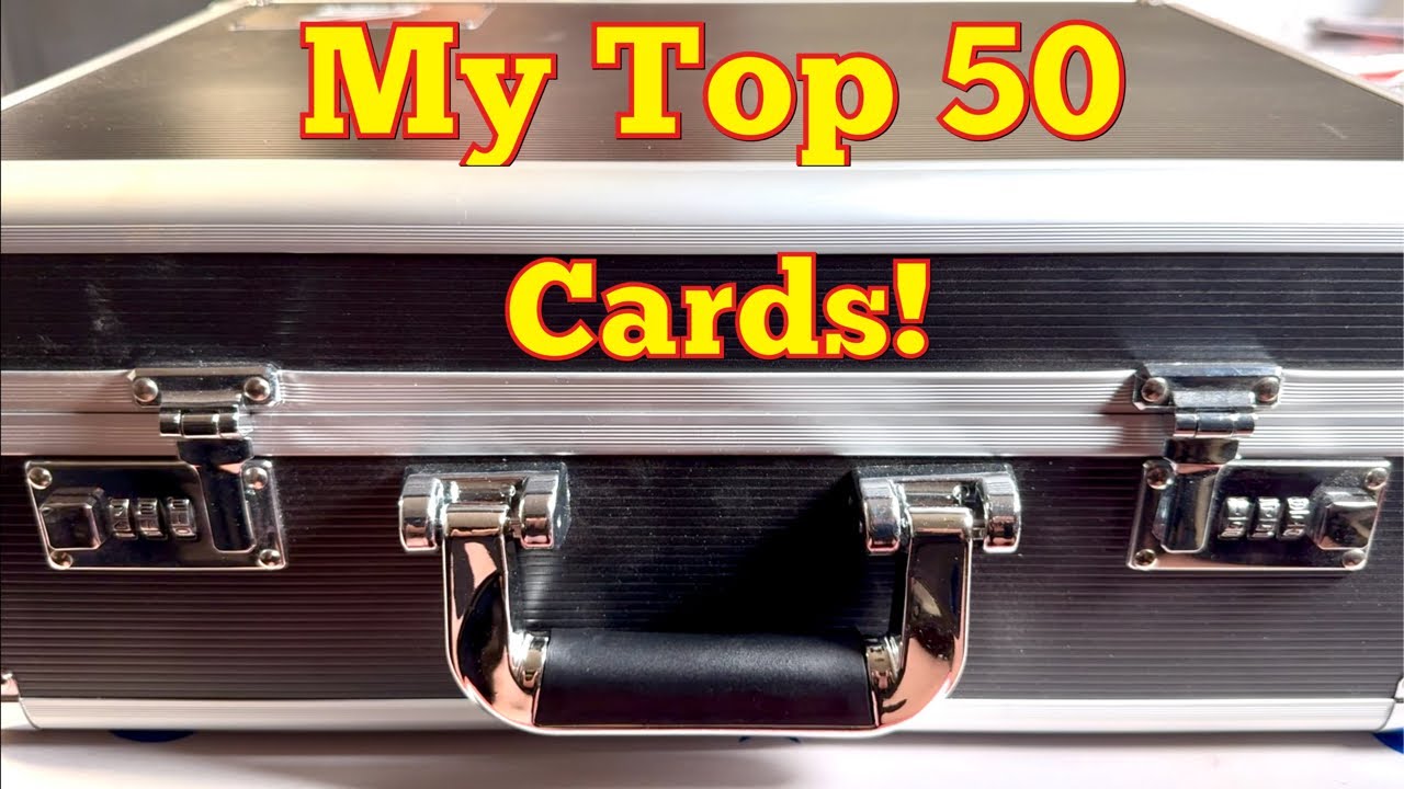МОИ 50 САМЫХ ЦЕННЫХ БЕЙСБОЛЬНЫХ КАРТОЧЕК!