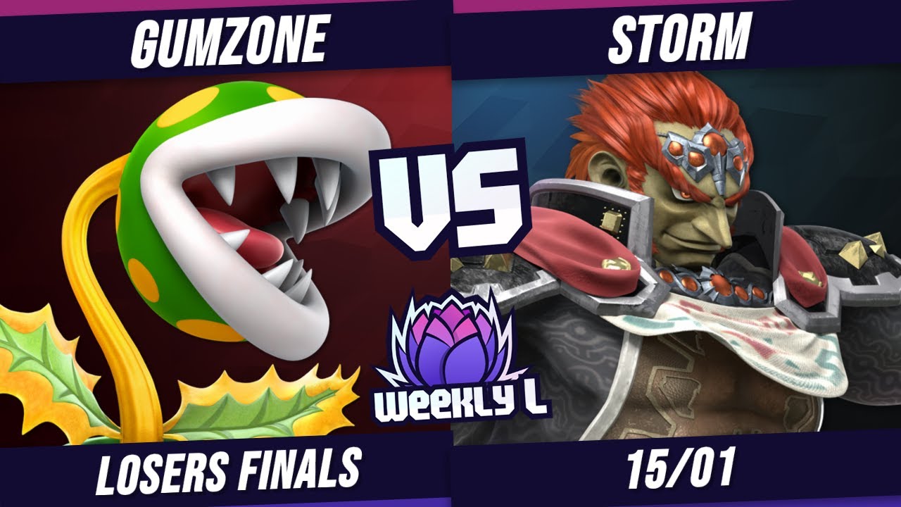 GumZone vs Storm Losers Final Weekly L #193 | Piranha Plant vs Ganondorf
