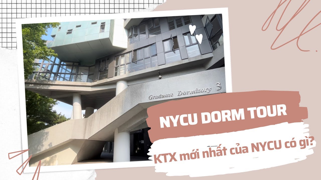 REPLY Tham quan KTX Đại học Yang Ming Chiao Tung | 2022 NYCU Dorm Tour | plam20
