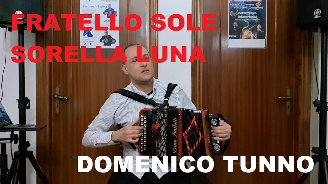 C. Baglioni, FRATELLO SOLE SORELLA LUNA - Domenico TUNNO (Diatonic Cover)