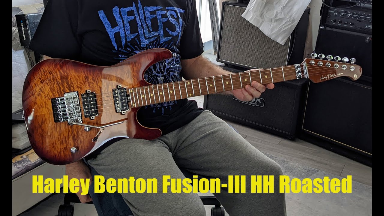 Harley Benton Fusion-III HH Roasted