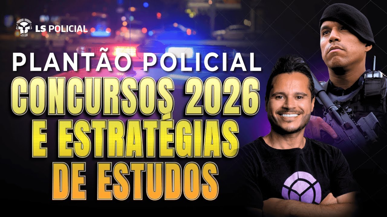 Área Policial 2026 e estratégias de estudos