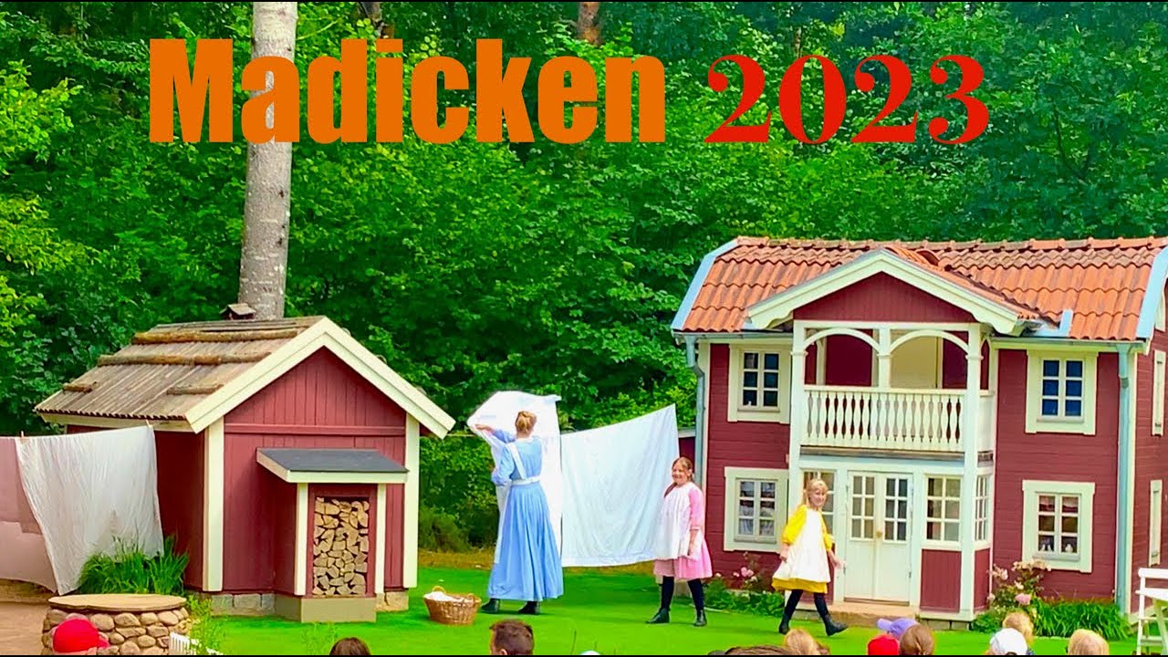 Madicken prövar om hon är synsk i Junibacken 2023