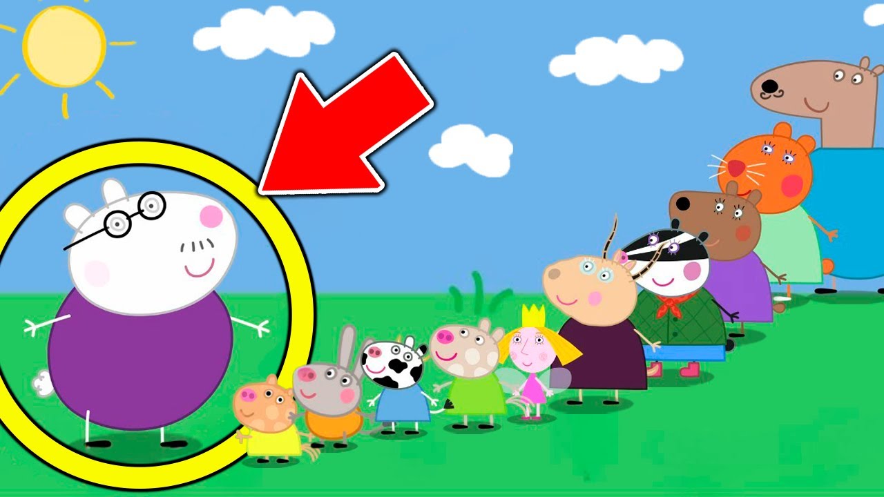 12 PERSONAGENS Mais Misteriosos Que Você Não Conhecia de PEPPA PIG!