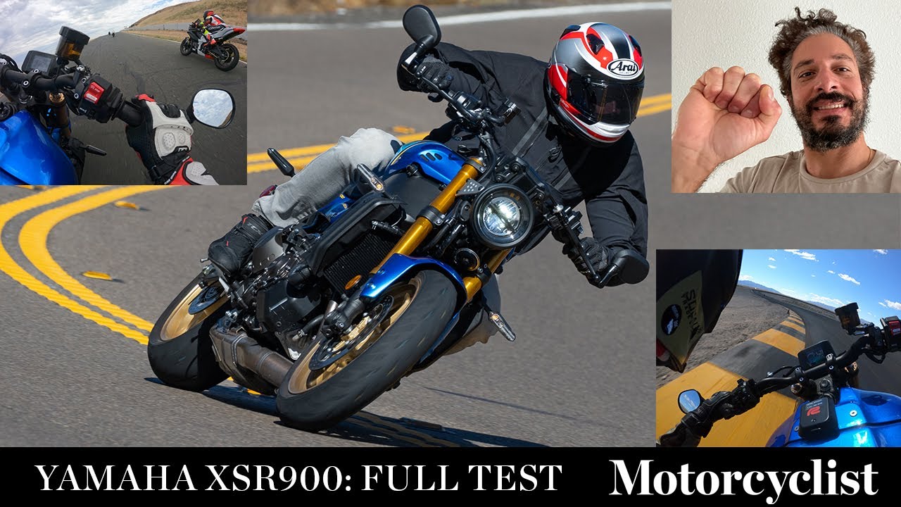 Обзор Yamaha XSR900 — для улицы, гоночной трассы и ночью