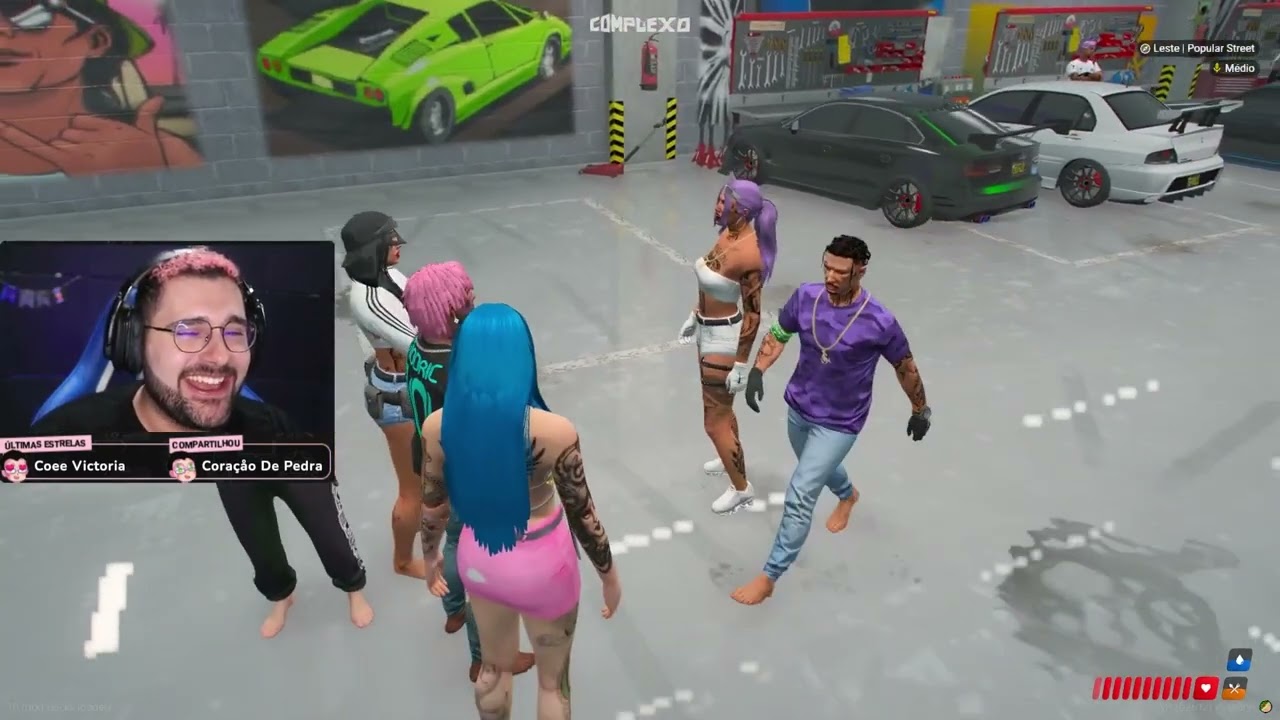 Batata e groteiras surtaram e xingam todo mundo na mecânica 🤣 Park Tiffany GTA RP