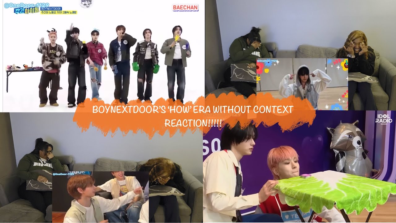 BOYNEXTDOOR’S ‘HOW’ ERA WITHOUT CONTEXT REACTION!!!!😂🤣🤭💖