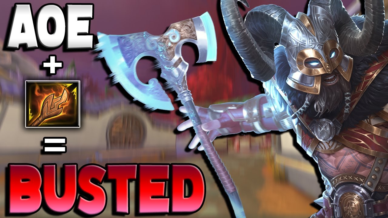MANIKIN WORKS ON HEIMDALLR'S AOE RANGED AUTOS! SUPER BUSTED! - Masters Ranked Duel - SMITE