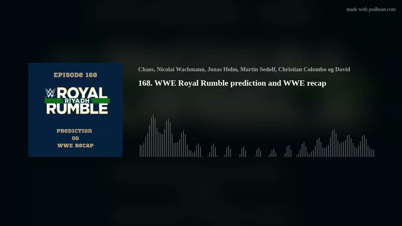168. WWE Royal Rumble prediction and WWE recap