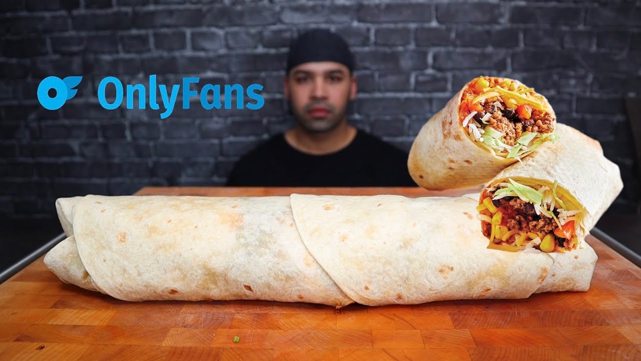 (ASMR) GIANT BURRITO MUKBANG