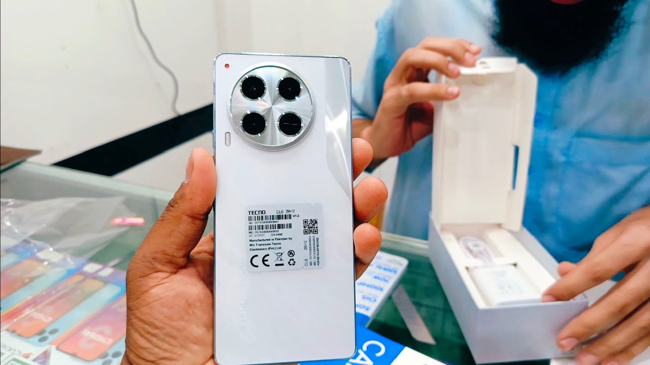 Tecno Camon 30 Unboxing | 12/256GB |Camera King | 70W Charging, 120hz Amoled | 50MP OIS