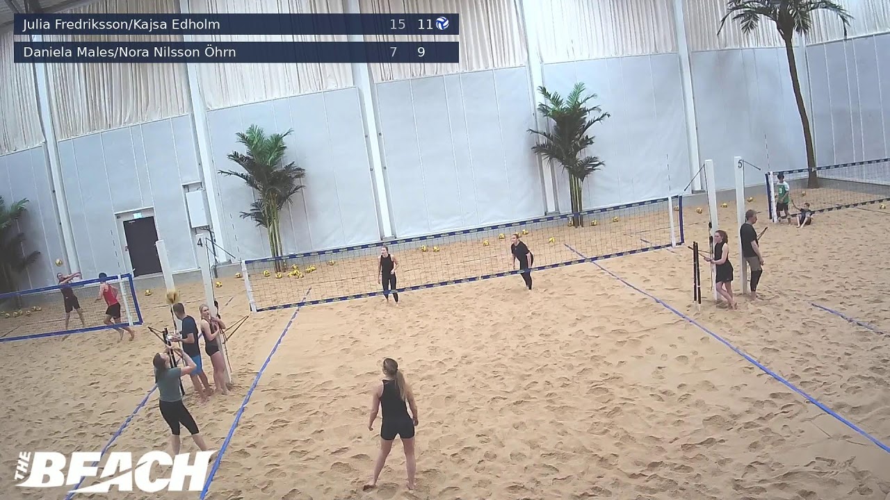 Gruppspel - Julia Fredriksson / Kajsa Edholm vs Daniela Males / Nora Nilsson Öhrn