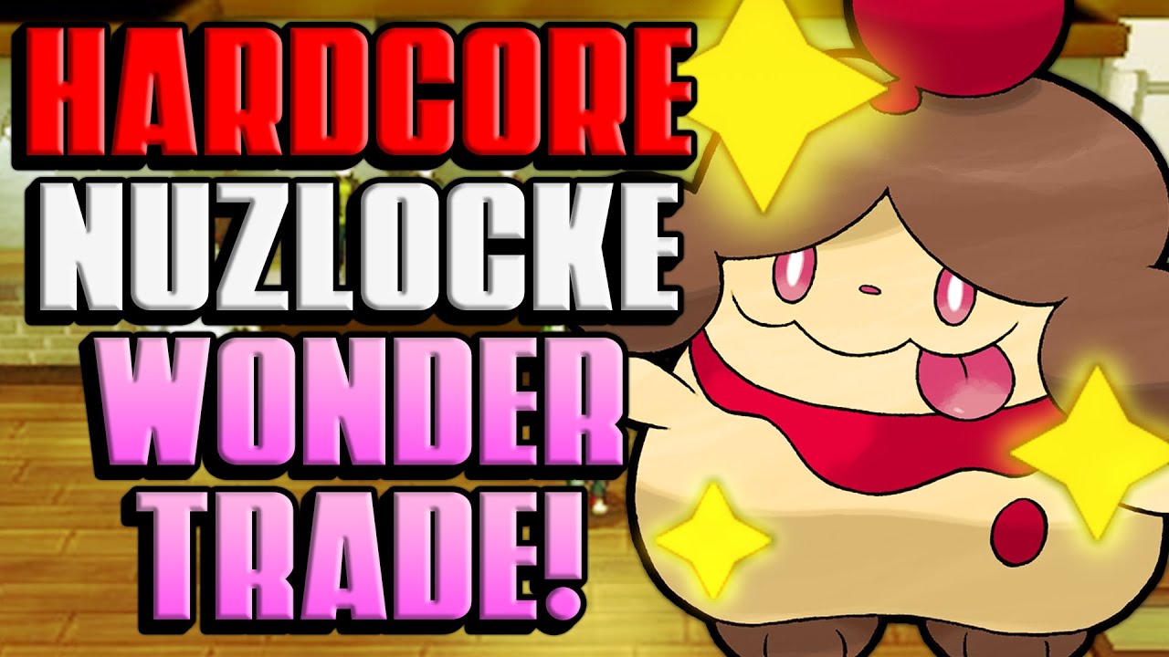 Pokémon X Hardcore Nuzlocke — только Wonder Trades! (Никаких предметов, никакого прокачки)