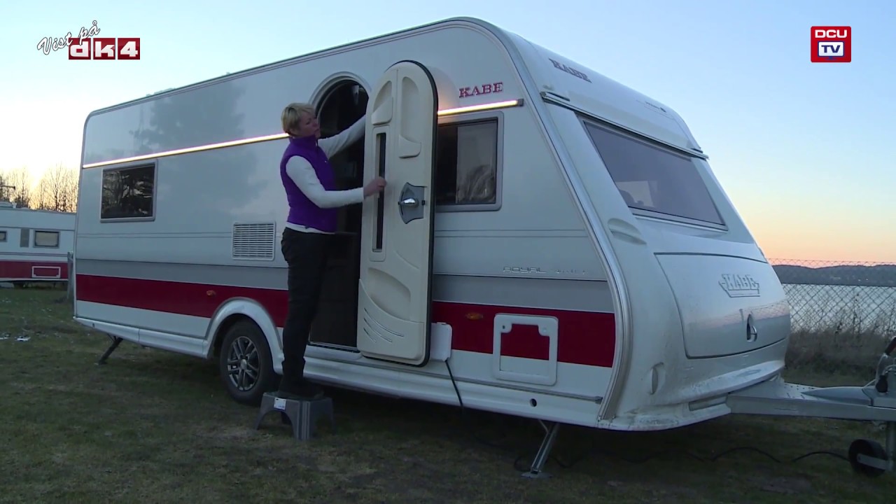 Vintercamping i KABE Royal 540 GLE KS