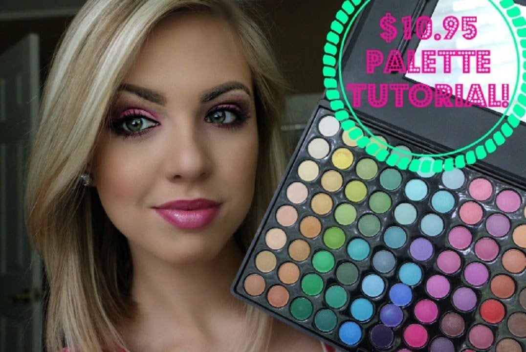 Pink Eyeshadow Tutorial + Coastal Scents Palette