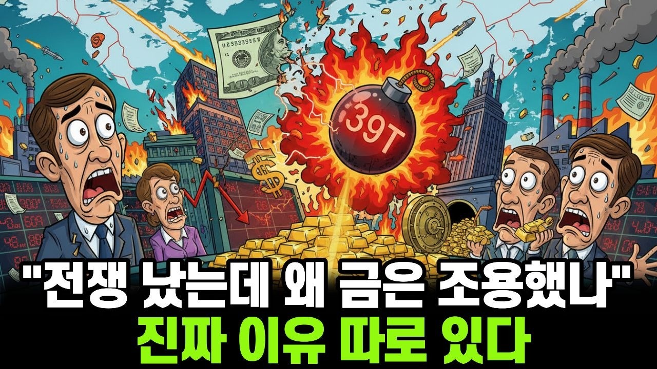 전쟁 VS 달러 패권 균열, 지금 금값을 움직이는 진짜 변수는 무엇인가?