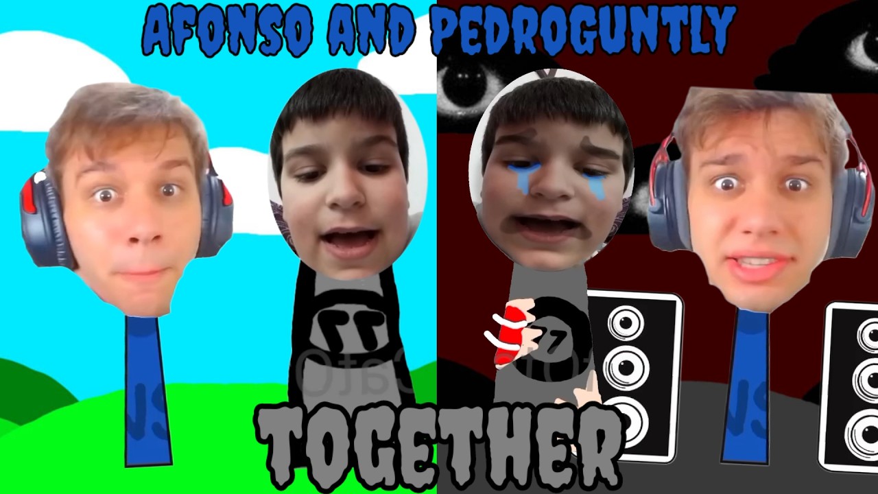 My Sprunki OC Afonso and PedroGuntly Together Phase 1 and Phase 2