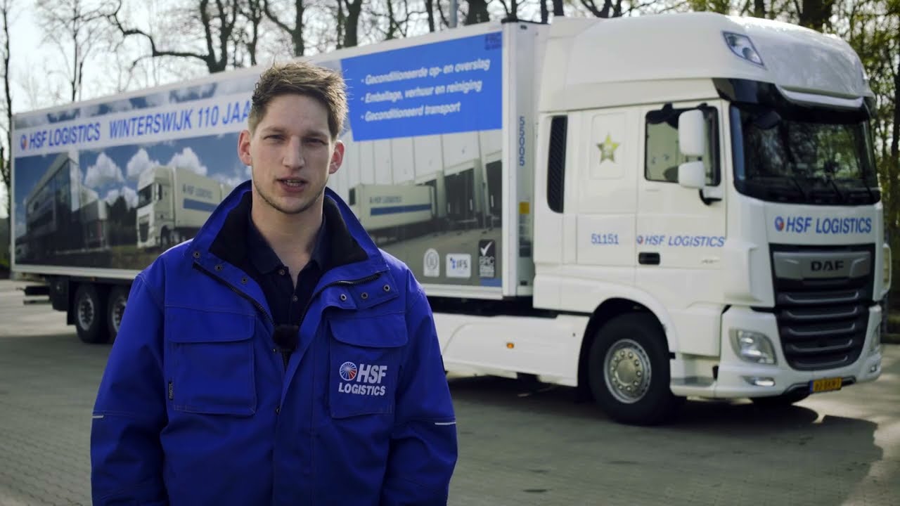 Joris, chauffeur bij DFDS Winterswijk