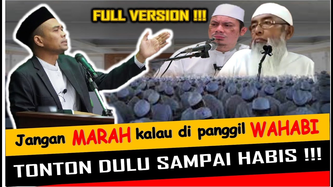 FULL Jangan marah di panggil wahabi - Ustadz Abdul Somad Official #wahabiindonesia #ceramah #uas