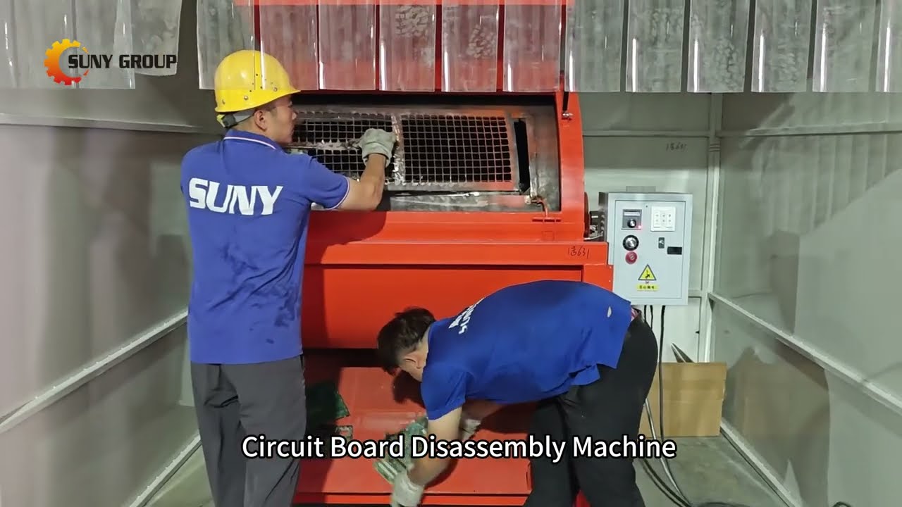 Complete PCB Recycling Line | Full E-Waste Recovery Solution