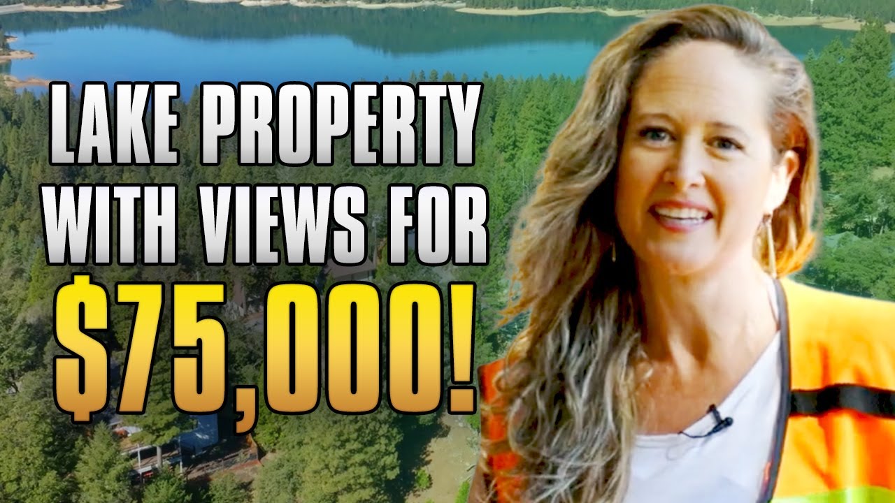 Lake Property with views for $75,000!