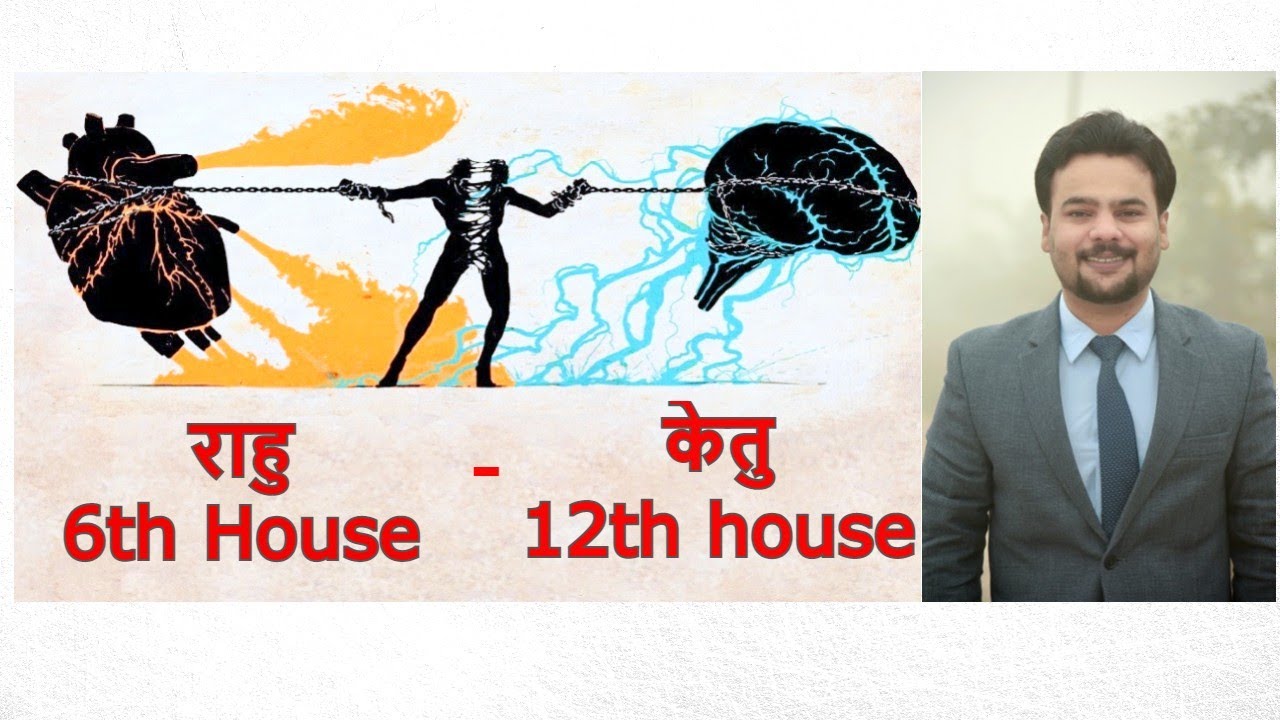 6th house मै राहु  12th house मै केतु : (Rahu in 6th house / ketu in 12th house axis)-Rahu-Ketu Axis