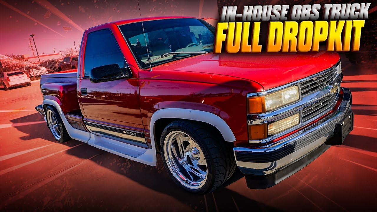 4/6 Drop On 18x11 Billetspecialties Wheels On My 1995 OBS Stepside 🔥👑