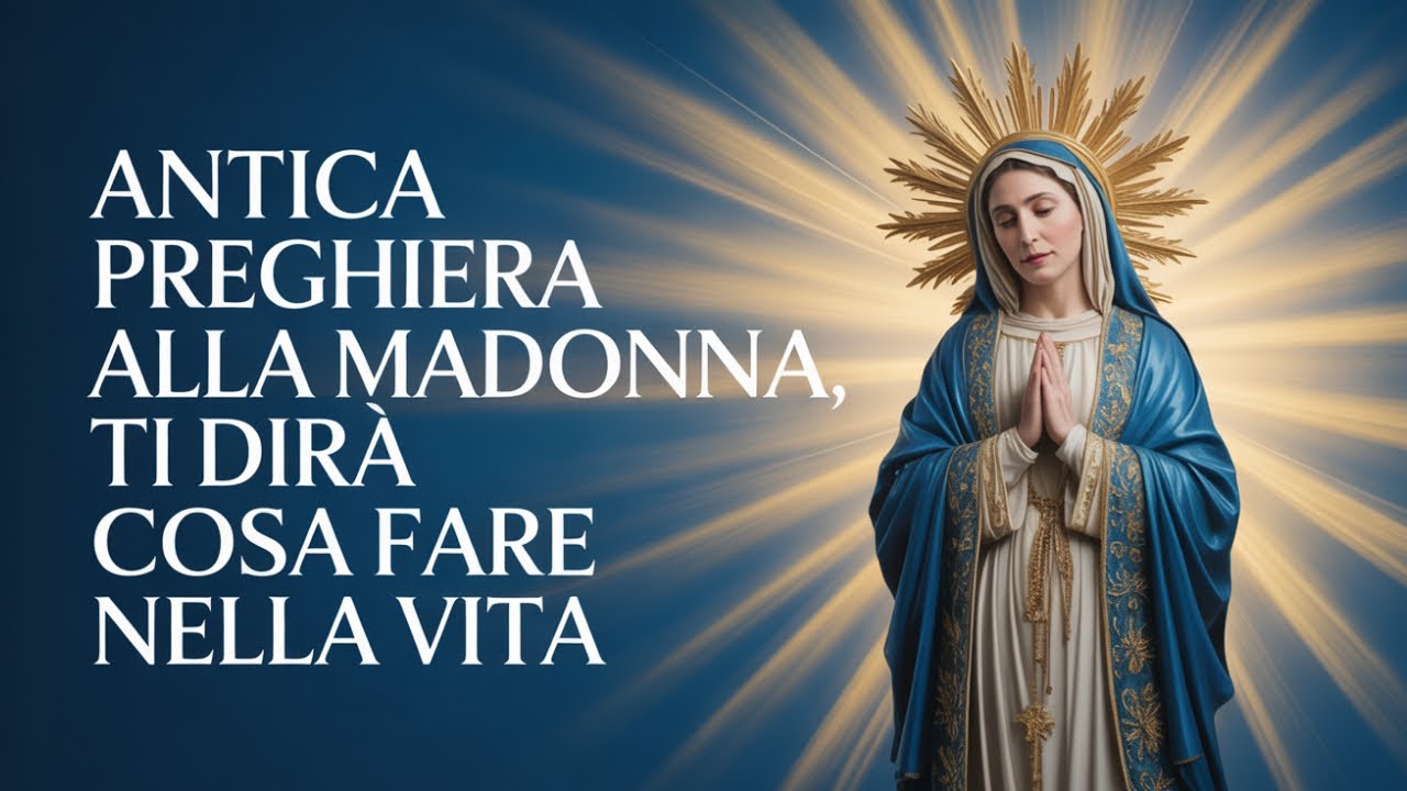 Novena all'Immacolata. 6. Recita questa Antica Preghiera alla Madonna, Lei Dirà Cosa Fare nella Vita