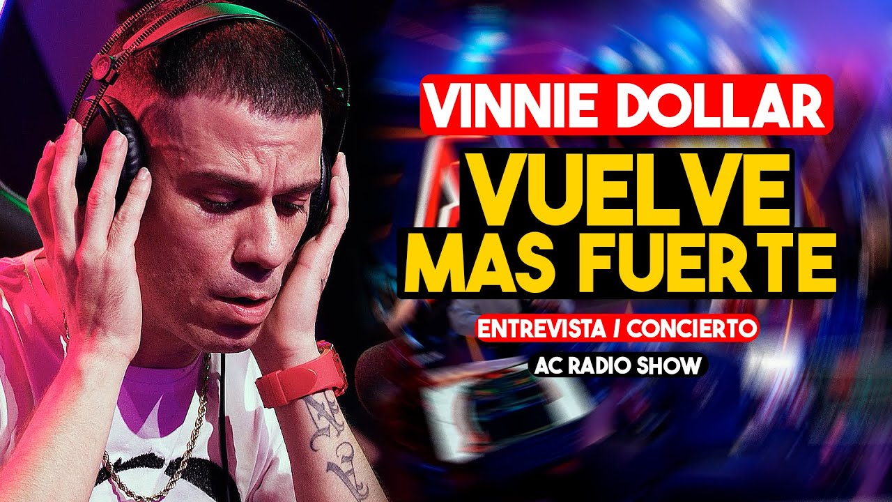 VINNIE DOLLAR vuelve con nueva música a AC RADIO SHOW este 2024!!