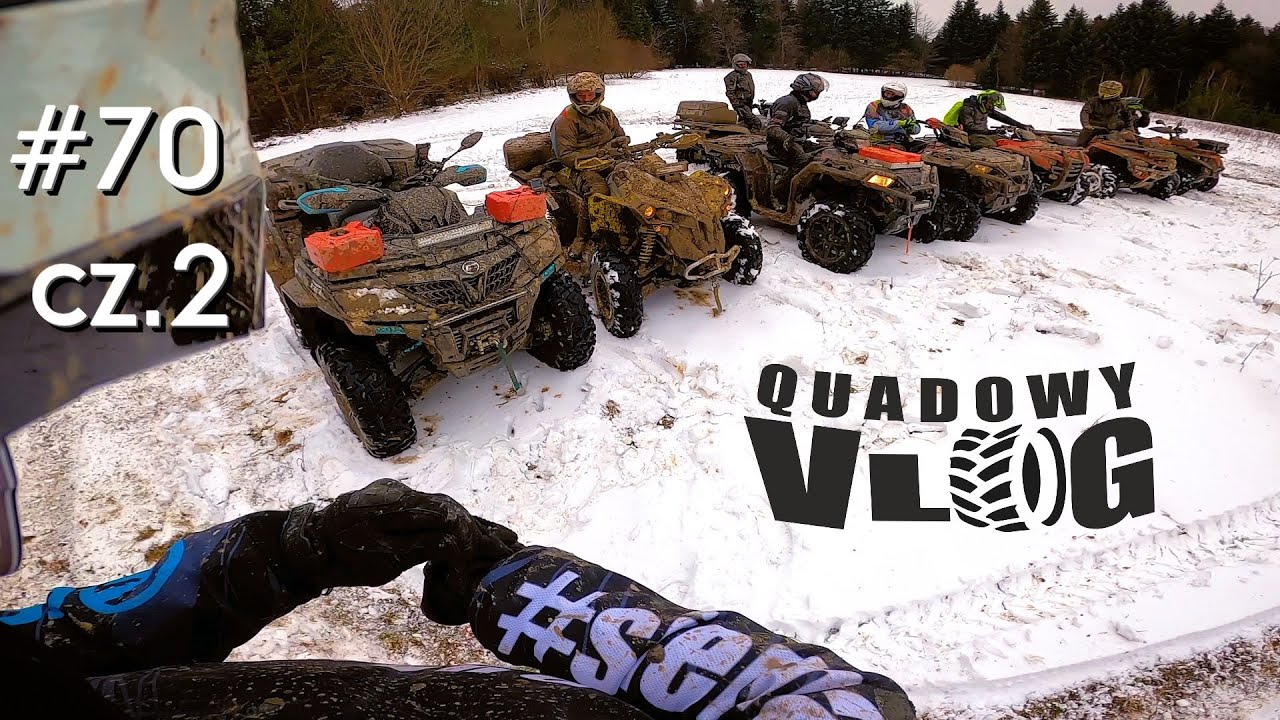 #70 cz.2 - Zagubiona kamera, Wyprawa na 8 Quad&oacute;w, Cf Moto 1000 ( quad vlog )