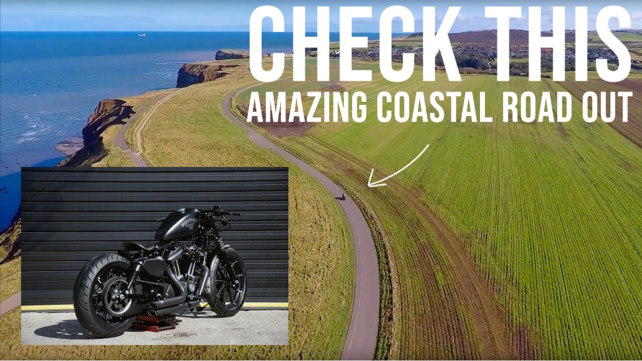 Fully Loaded Custom Sportster 883 iron (Amazing Coastal Run)