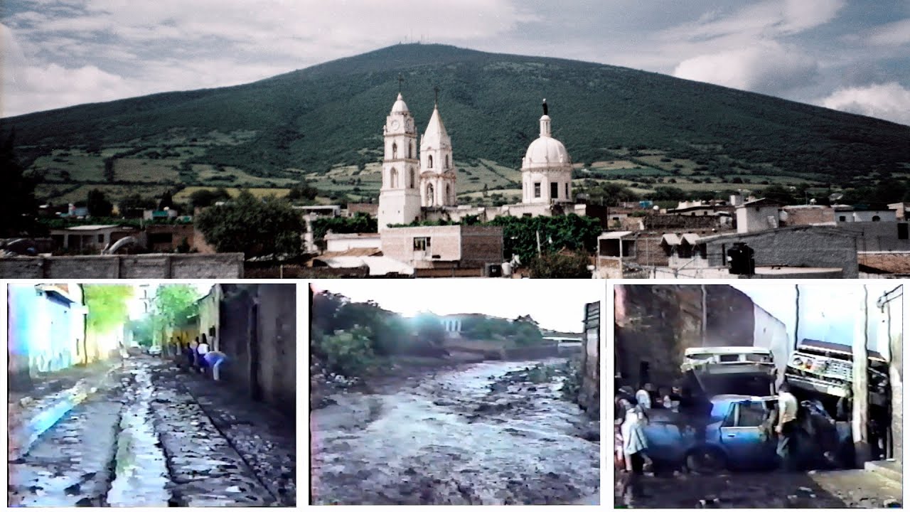 LOS DESASTRES DE LA TROMBA 1991- CAÑADA DE CARACHEO, GTO.