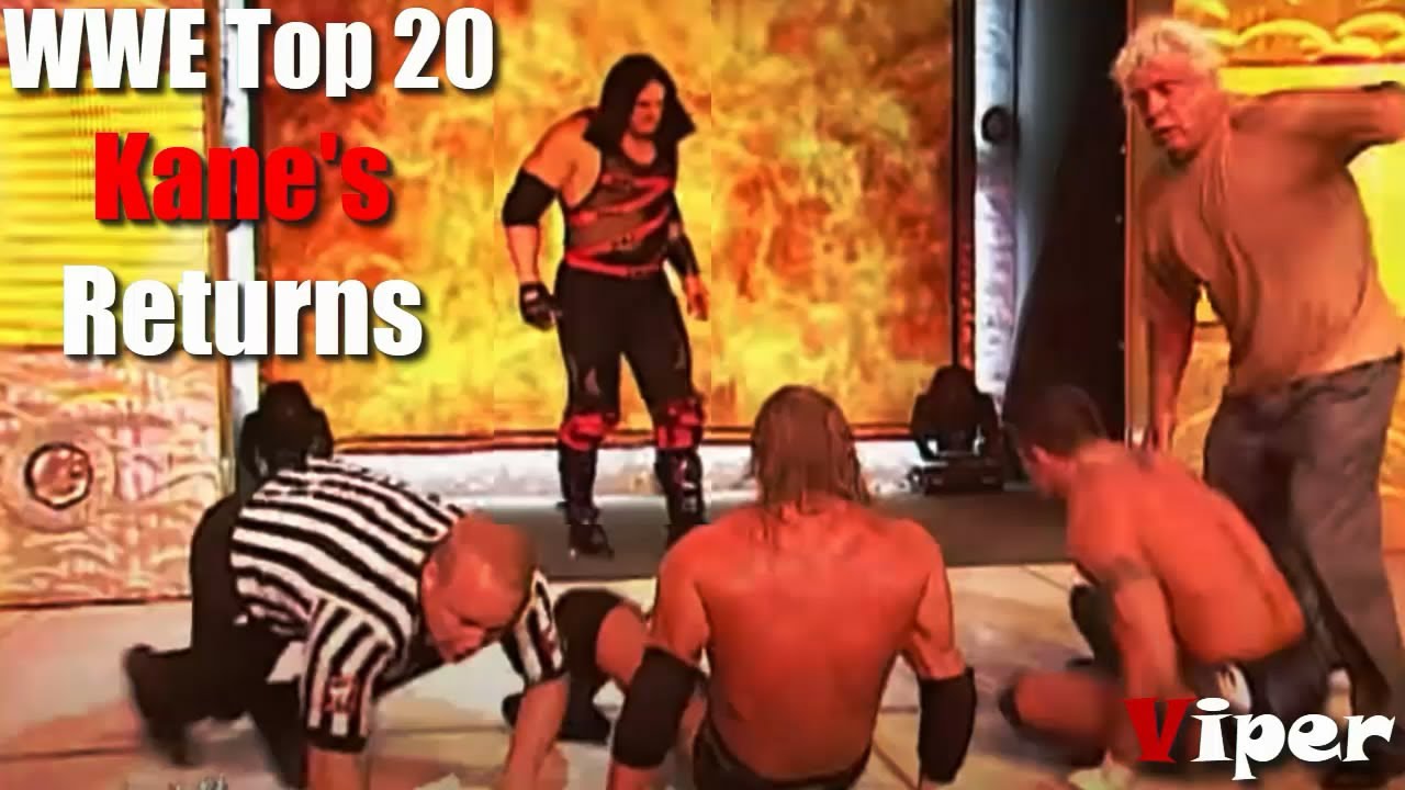 WWE Top 20 Shocking Kane's Returns