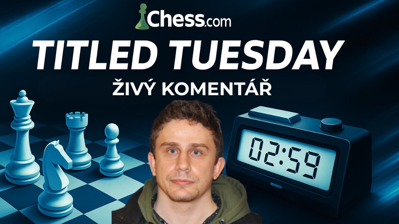 Titled Tuesday: Uhrál jsem stejně bodů jako Magnus – ale o partii méně!