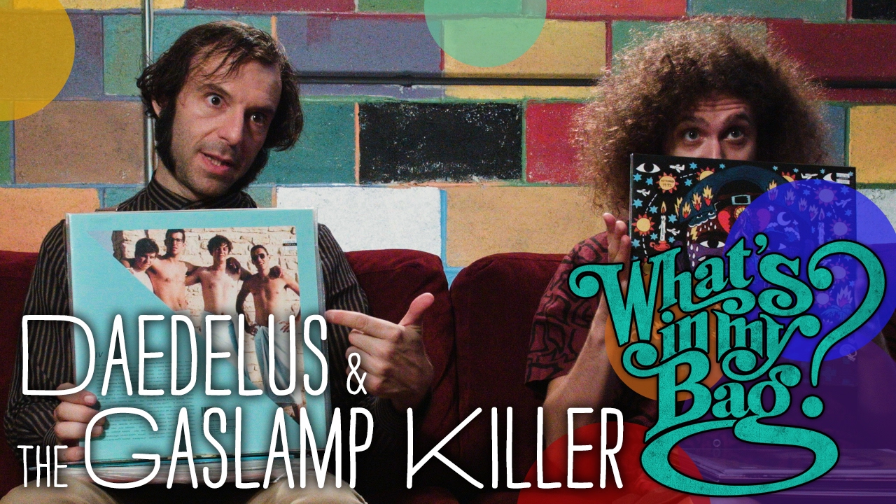 Daedelus & The Gaslamp Killer - What's In My Bag?