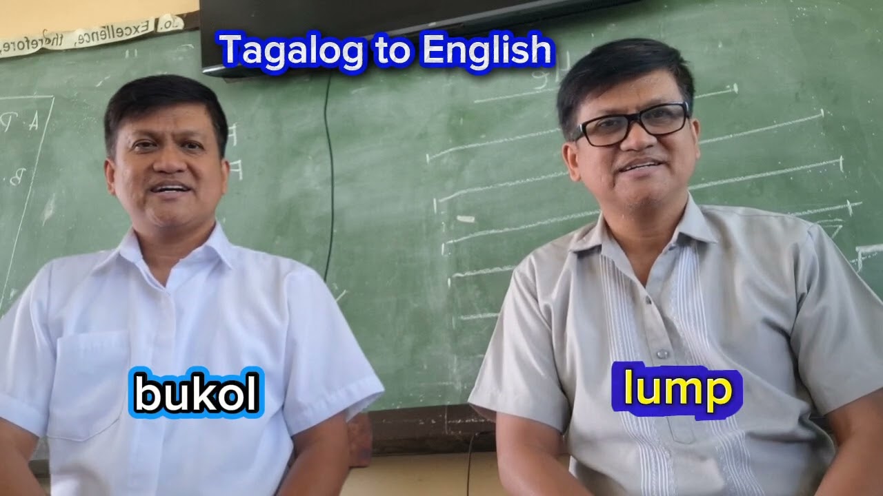 Tagalog to English Lesson 2