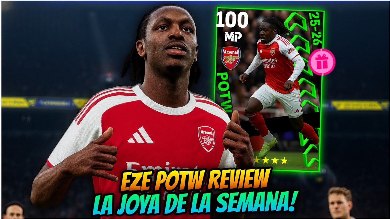 👀 Esta CARTA tiene MI RESPETO en eFootball💪 | Eberechi Eze🔥 | Review POTW🎮 + Opiniones✅