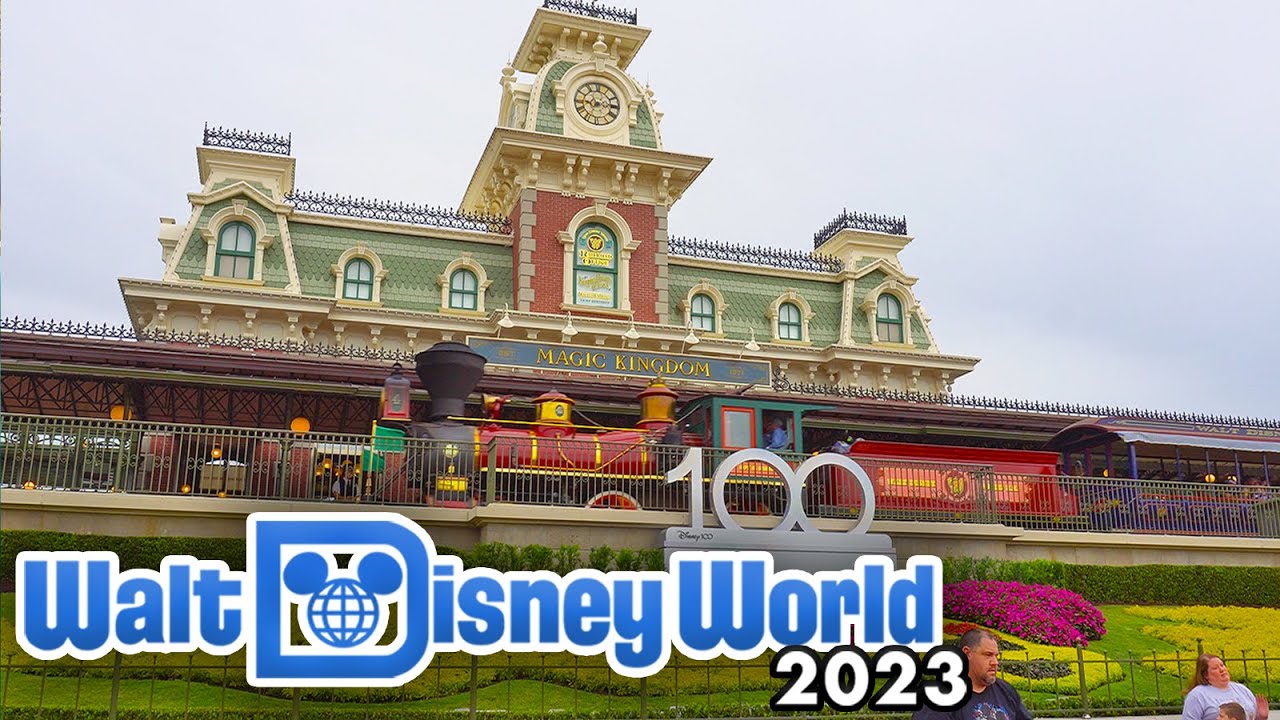 Walt Disney World Railroad 2023 - Magic Kingdom Rides [4K POV]
