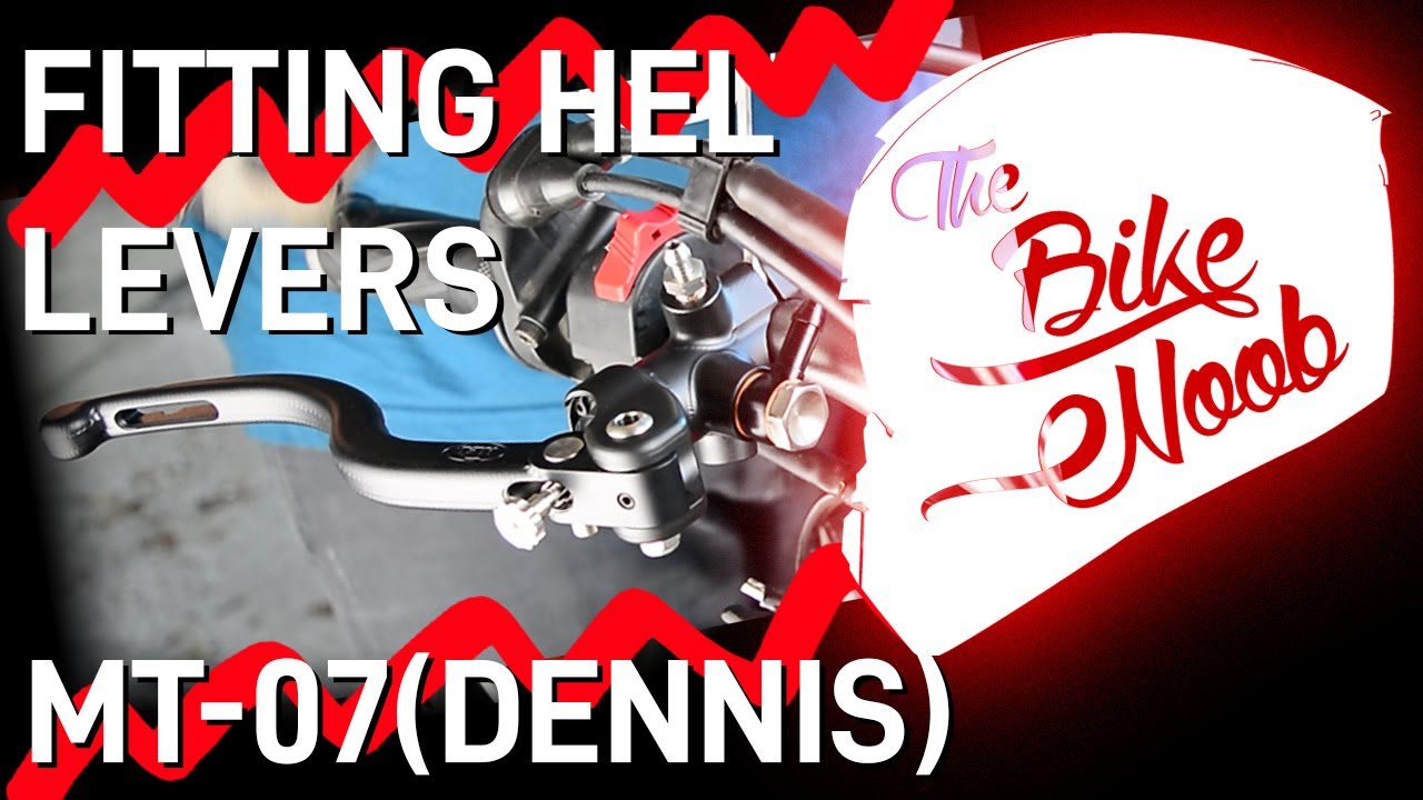Fitting HEL Levers to an MT-07 - Radial Master Cylinder Brake Upgrade