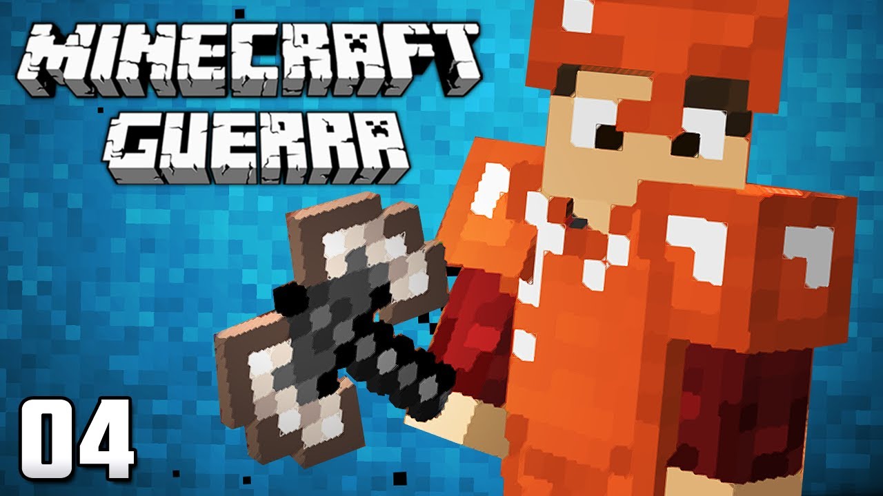 MINECRAFT GUERRA #04 - Armas e Armaduras para a GUERRA!