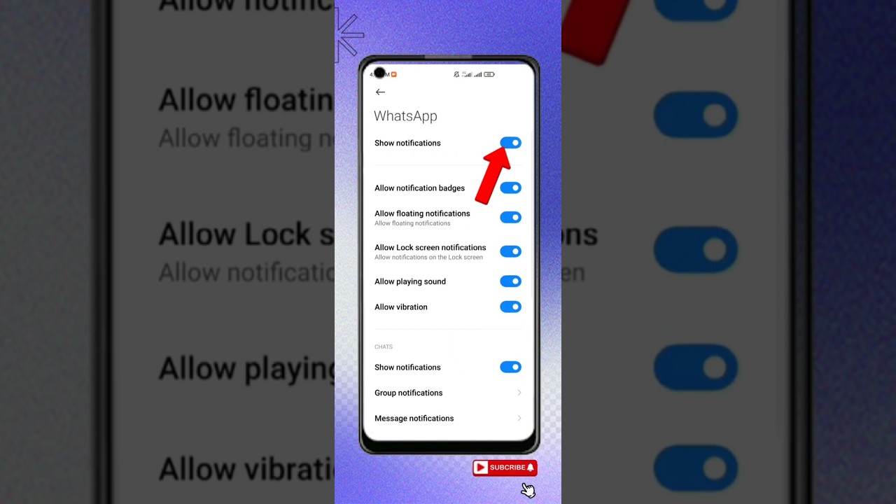 how to WhatsApp Notification Not Showing on Home Screen &ndash; Fix Now! 🔧 #shorts