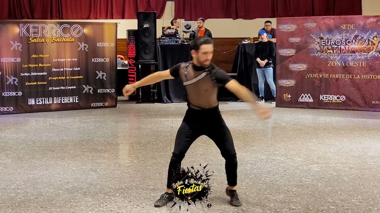 Eliminatorias Euroson zona oeste Bs.As.  - Ian Cabrera - Solista Masculino Bachata Pro
