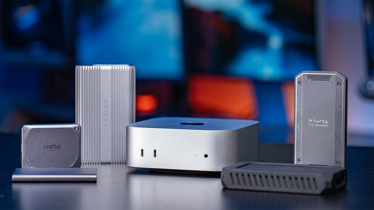 Лучшие внешние SSD-накопители для M4 Mac Mini