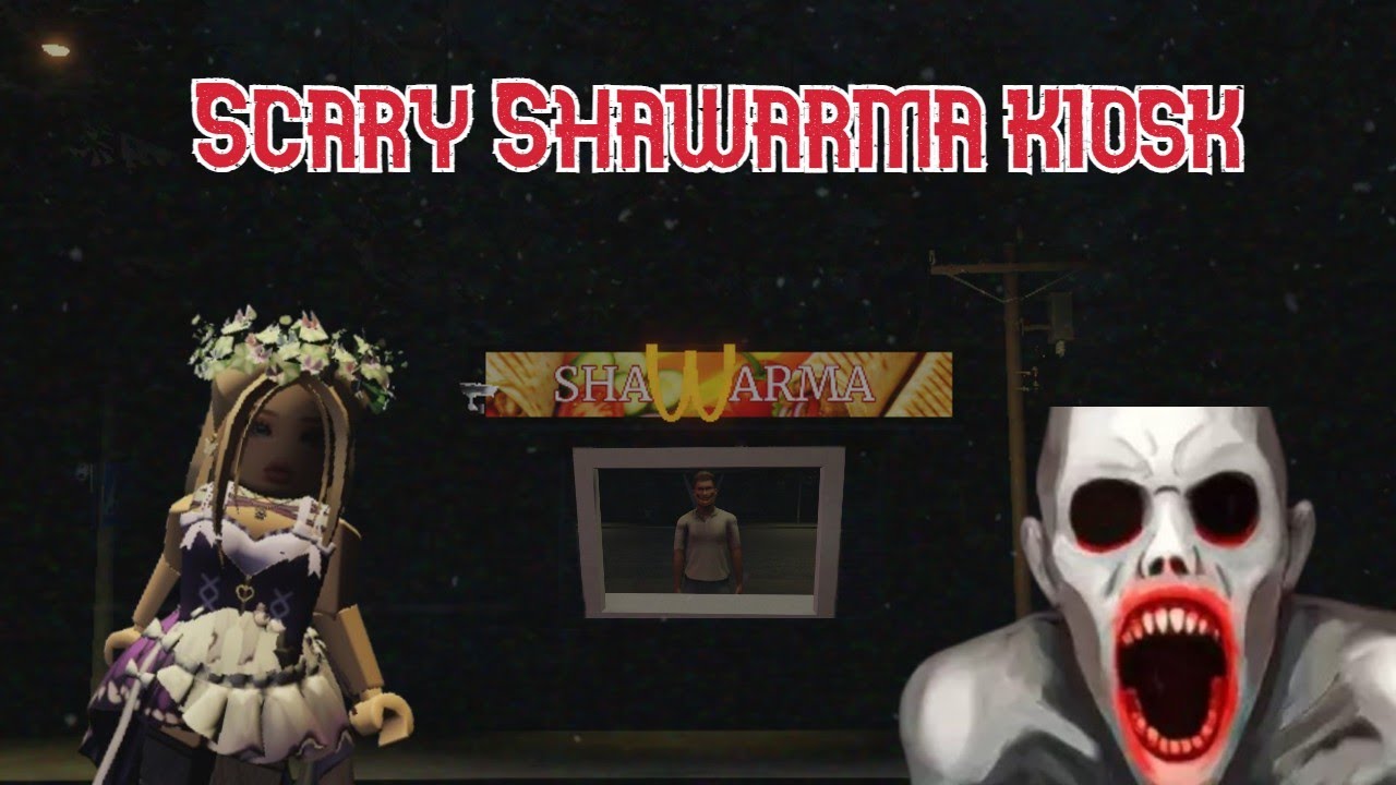 Working the Night Shift at a SCARY Shawarma Kiosk in Roblox
