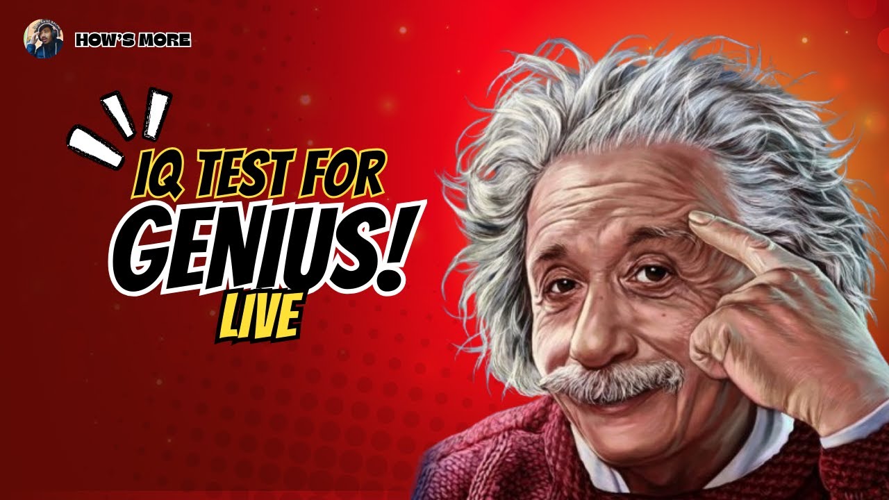 IQ Test For Genius | IQ Test on Live 🚨| Only 1% People can solve it ?