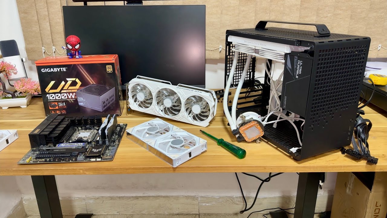 Montando um PC gamer Potente no Gabinete Compacto Minimalista