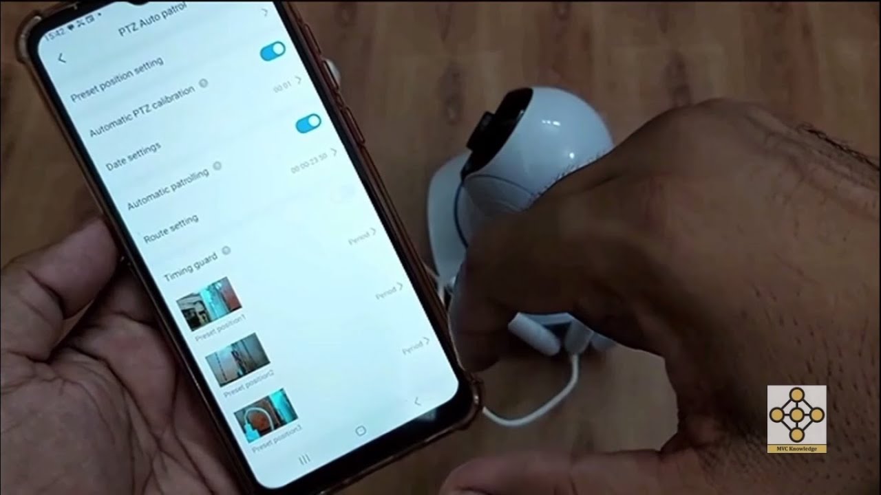 Wi-Fi камера V380 Pro — НАСТРОЙКА PTZ (ЧАСТЬ 4)